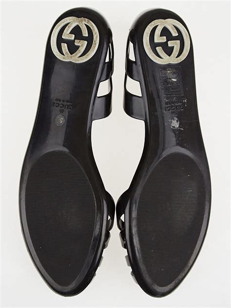 gucci sandals size|Gucci marola jelly sandals.